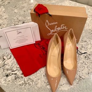 Christian Louboutin Décolleté 554 heel. Size 38.5